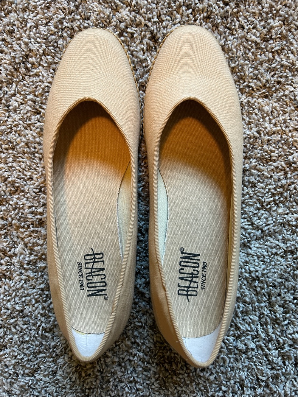 Beacon Women's Beige Canvas Espadrilles